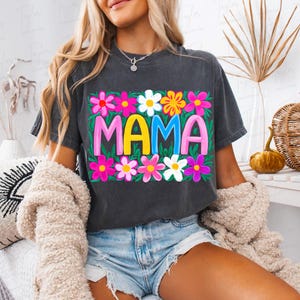 Floral Mama PNG, Preppy Mama Png, Mama Flower Png, Retro Mama Png, Mothers day png, Mama png, Mom png, Gift for mama png, Birthday Mama