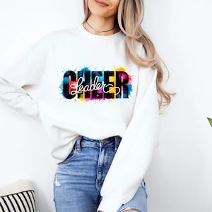 Cheer Leader Png, Watercolor Cheerleading PNG, Cheer Mom Png, Cheer Design, Digital Sublimation Design, Cheerleader Png, Cheer Mama