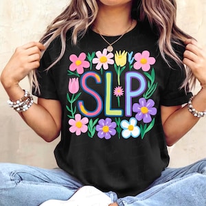 Logopedia floreale Png, SLP Design, Logopedia Png, Patologo del linguaggio Png, SLP Digital, Logopedia