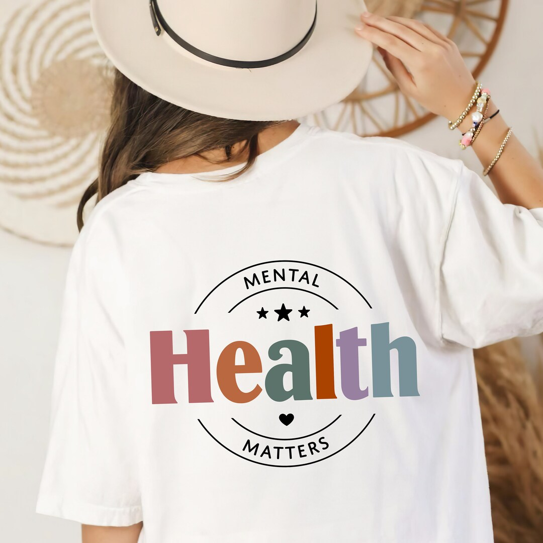 Mental Health Matters SVG PNG, Mental Health Awareness Svg, Positive ...