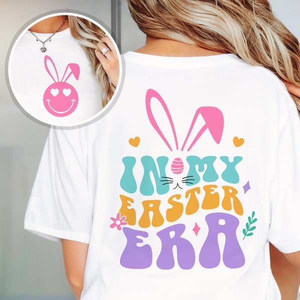 In My Easter Era SVG PNG, Retro Easter Svg, Groovy Easter Shirt, Happy Easter SVG, Easter Bunny Svg, Retro Easter Svg, Easter Shirt