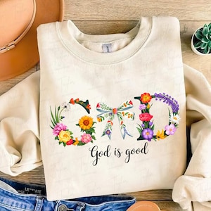 God Is Good Png, Coquette Bow Christian Png, Bible Verse Png, Jesus Png Sublimation Designs, Wildflower Christian Designs Png