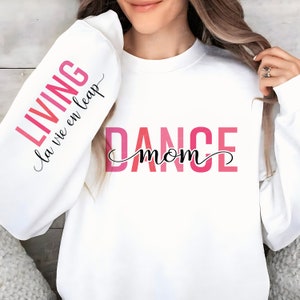 Dance Mom Svg, Dance Mama Svg Manga Longa, Dance Mom Life Svg, Sports Mom Svg, Dance Mom Png, Dance Cheer Mom Svg, Dance Mom Camiseta