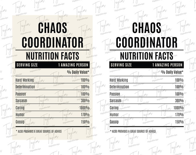 Chaos Coordinator Svg Project Manager Anxiety Svg Momlife Svg Boy