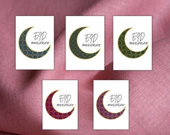 Eid card Digital card Eid printable Greeting card Printable Eid card Islamic Greeting card Islamic gift Eid Mubarak card