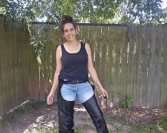 M Mlwaukee legend motor gear leather vintage chaps