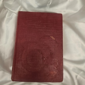 Rhymes of Childhood vintage book 1898 dated Riley English collection antiques