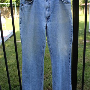 Vintage Levi Jeans Boot Cut 517 90s Y2k Men's 36x 32 Light Wash - Etsy