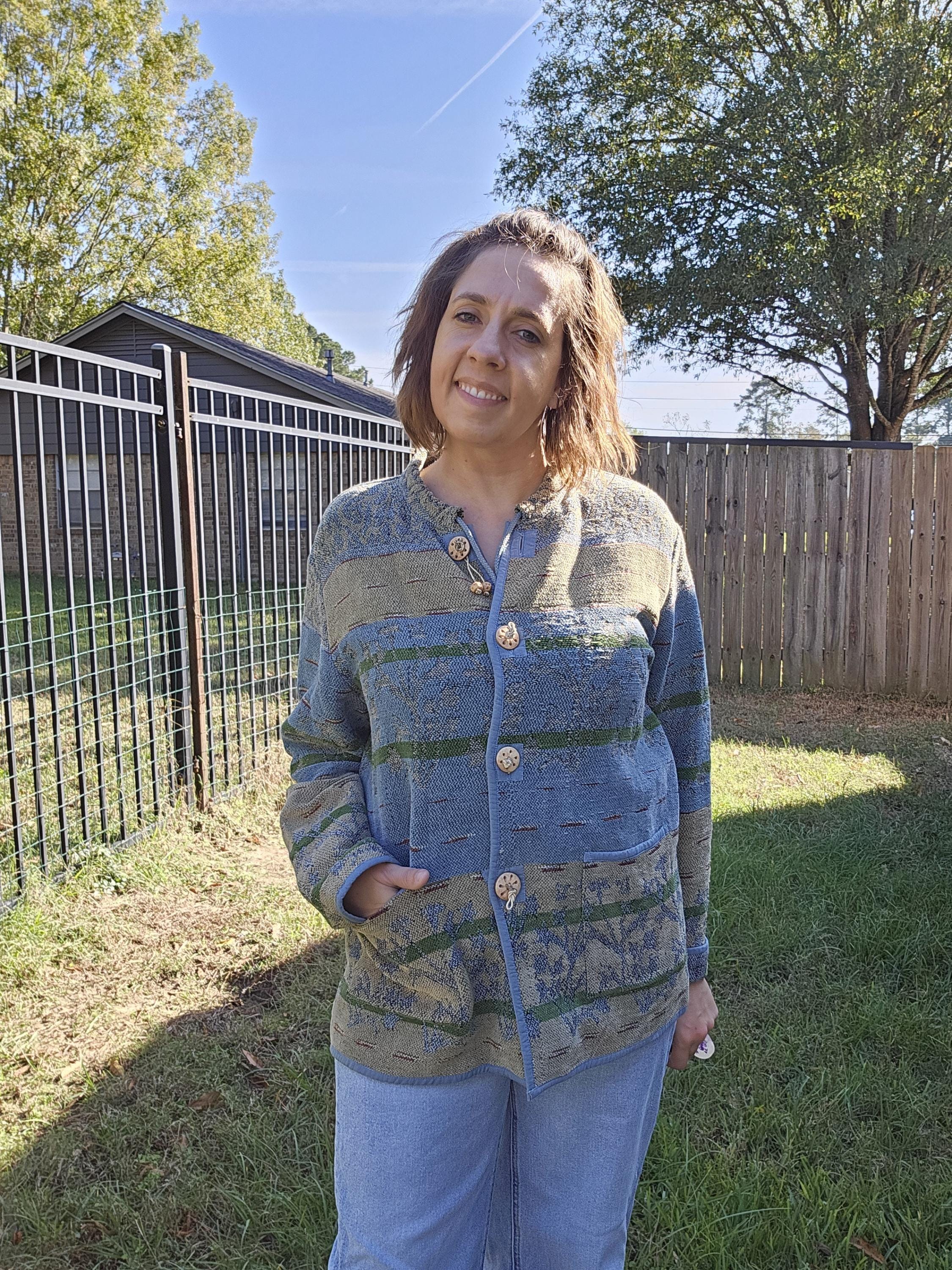 Orvis Cardigan - Etsy