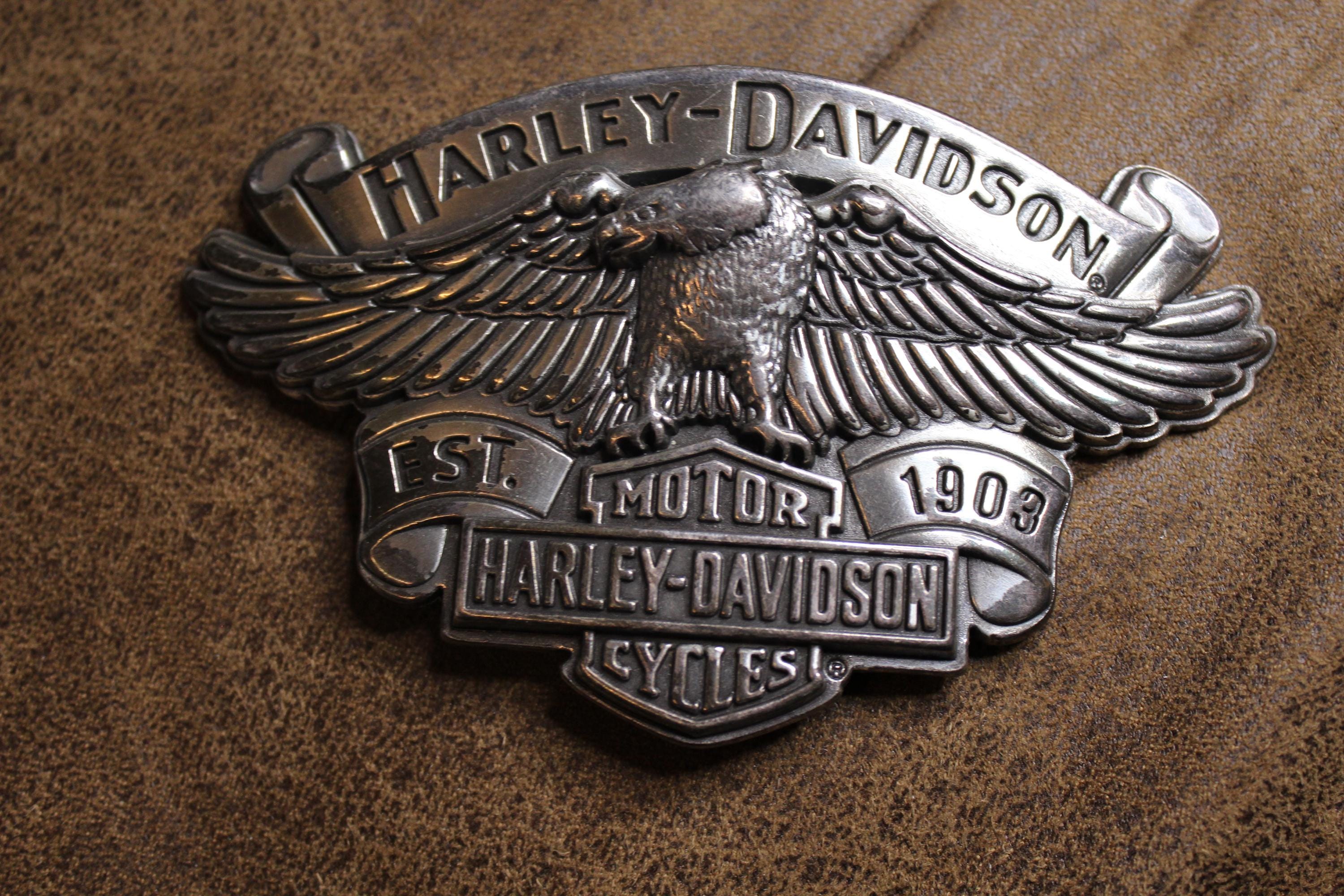 Vtg Harley Davidson Womens  Buckle 2008 Harley-Davidson Belts for Women for sale | eBay main image 4