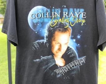 Collin Raye vtg vintage concert tour 1990s counting sheep face winterland