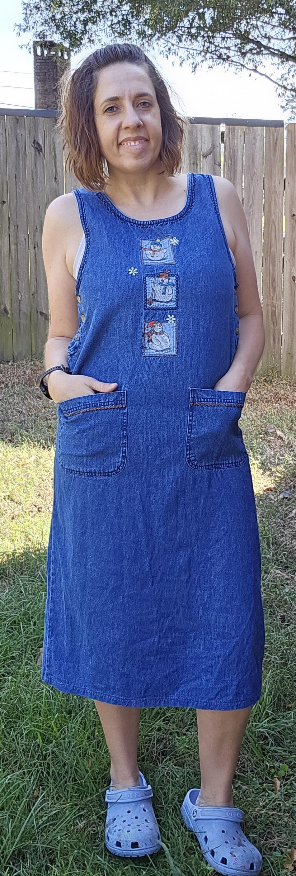 Ugly Denim Dress - Etsy