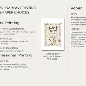 Editable Wedding Invitation Template Printable Invitation Suite Digital Unique Invite Hand Drawn Invite Whimsical Invite Instant Download 8c image 6