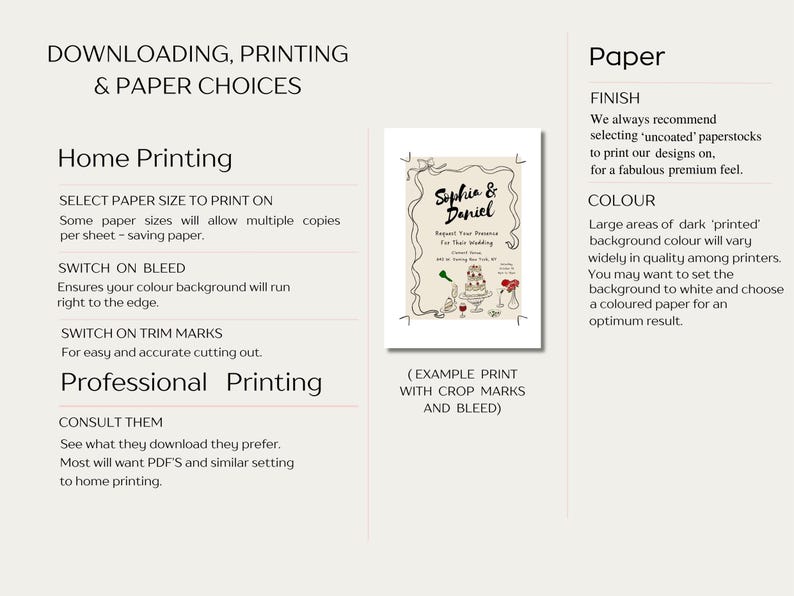 Editable Wedding Invitation Template Printable Invitation Suite Digital Unique Invite Hand Drawn Invite Whimsical Invite Instant Download 8c image 6
