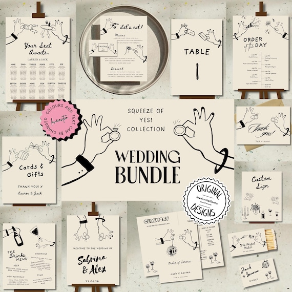 Buy Ultimate Wedding Bundle Templates Editable Complete  display picture 3