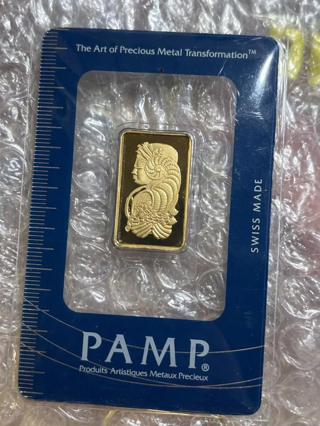 ヴィンテージカフス　金　1g × 2 FINE GOLD 999.9 クレディスイス FINE GOLD 999.9 カフリンクス・カフスボタン - メルカリ
