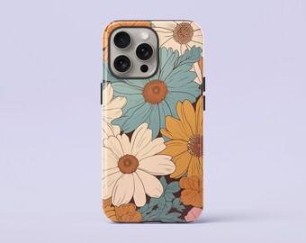 Retro Flowers Phone Case | iPhone 13,14,15 Personalized Cases for Apple iPhone 13 Pro Max iPhone 12 11 Pro Max iPhone plus 8 X XS XR XSMax