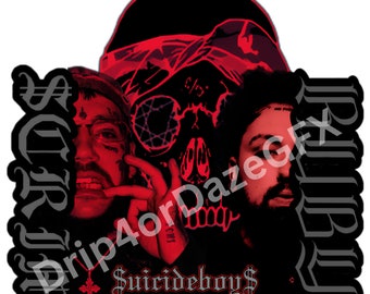 Suicideboys ScrimxRuby g59 REDxGrey