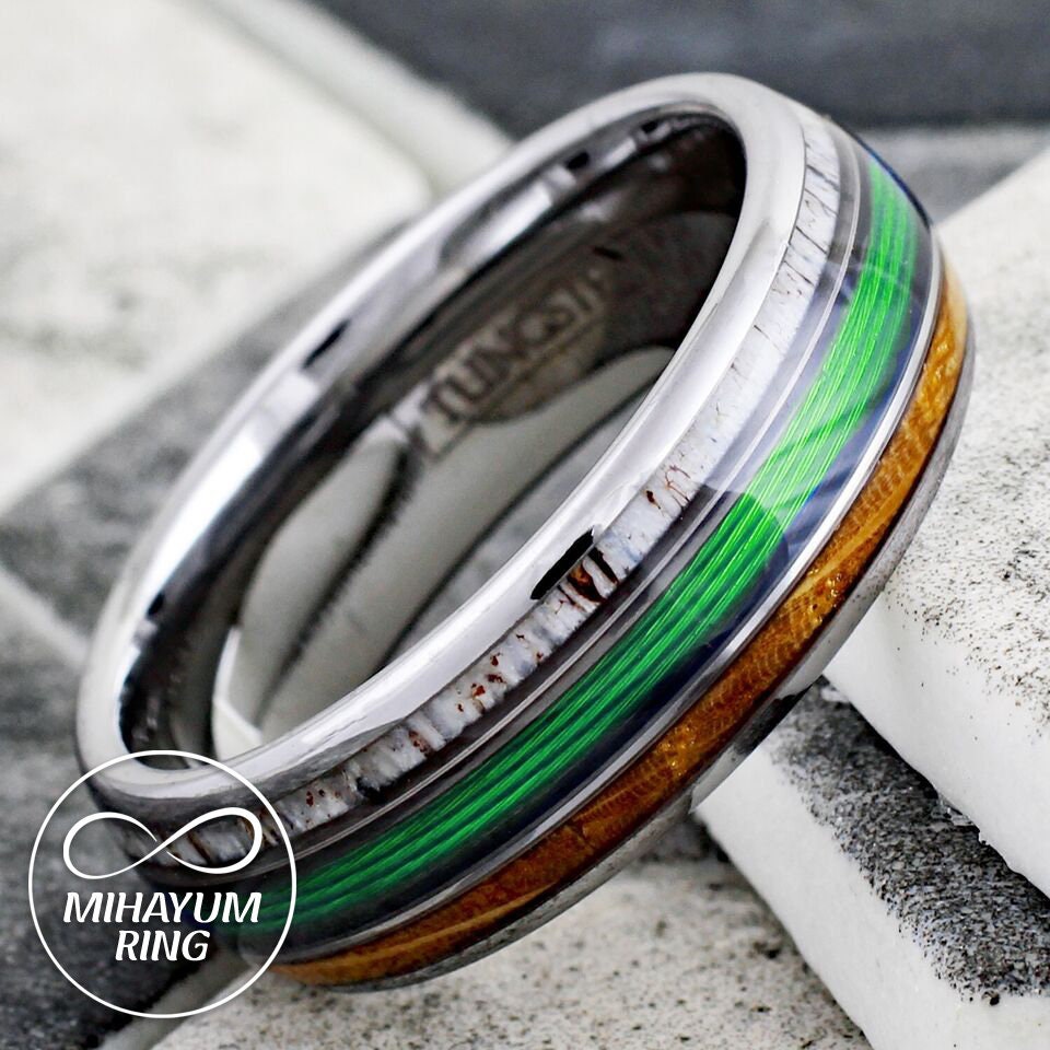 Green Barrel Ring 