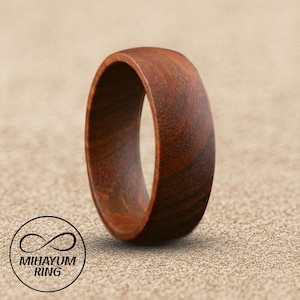 Wood Rings for Men, Mens Wood Ring, Mens Wooden Wedding Band, Koa Wooden Wedding Ring, Women / Mens Wood Wedding Band, Wooden Ring