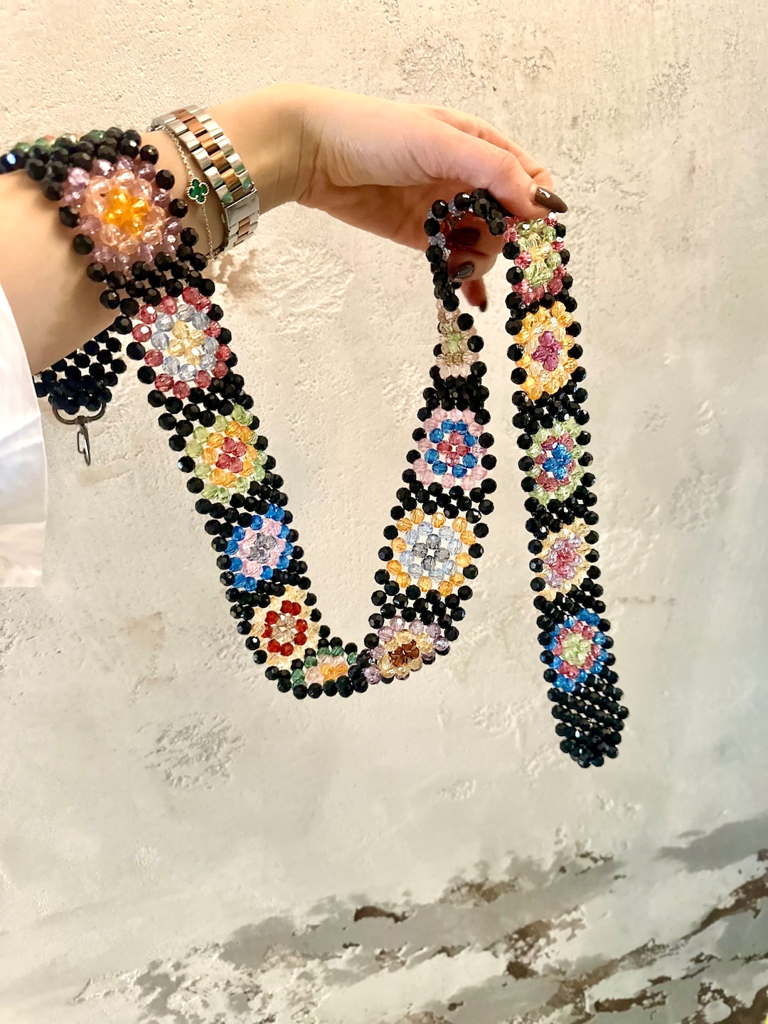 13 Beaded Bag Strap