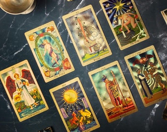 Dark Tea Society Tarot Deck: Rider Waite Style, Victorian