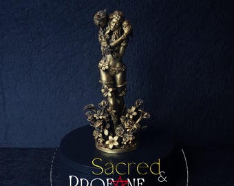 Dryad of Nature Statue - Mother Nature - Nymph - Mother Earth - Gaia - Great Mother - Pagan Altar Statuette - Greek Mythology