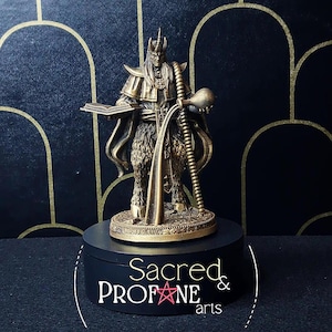 Lucifuge Rofocale Demon Statue - Inspired by the Grand Grimoire - Statue Decoration - Demonology - Altar • US prepaid duties •