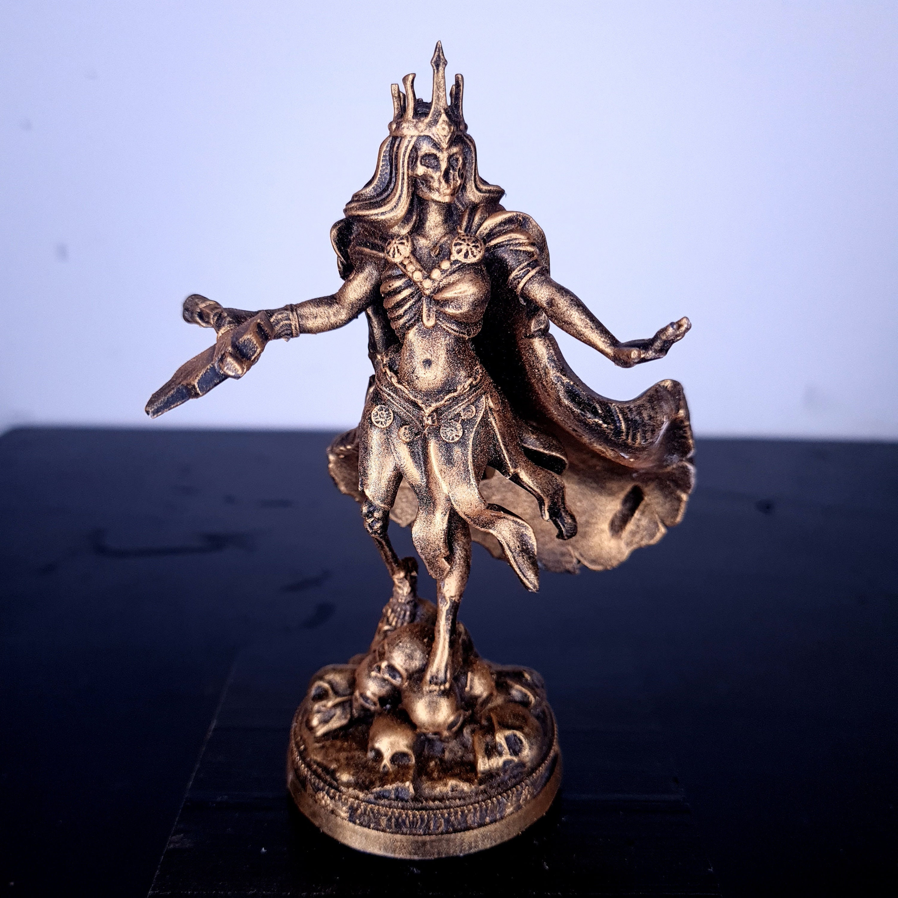HEL or HELA - Decorative Statue - Norse Mythology - Idol - Goddess