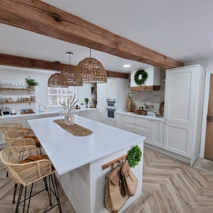 ImitationWood Beams - RSJ Covers -Hand sculpted Imitation Beams