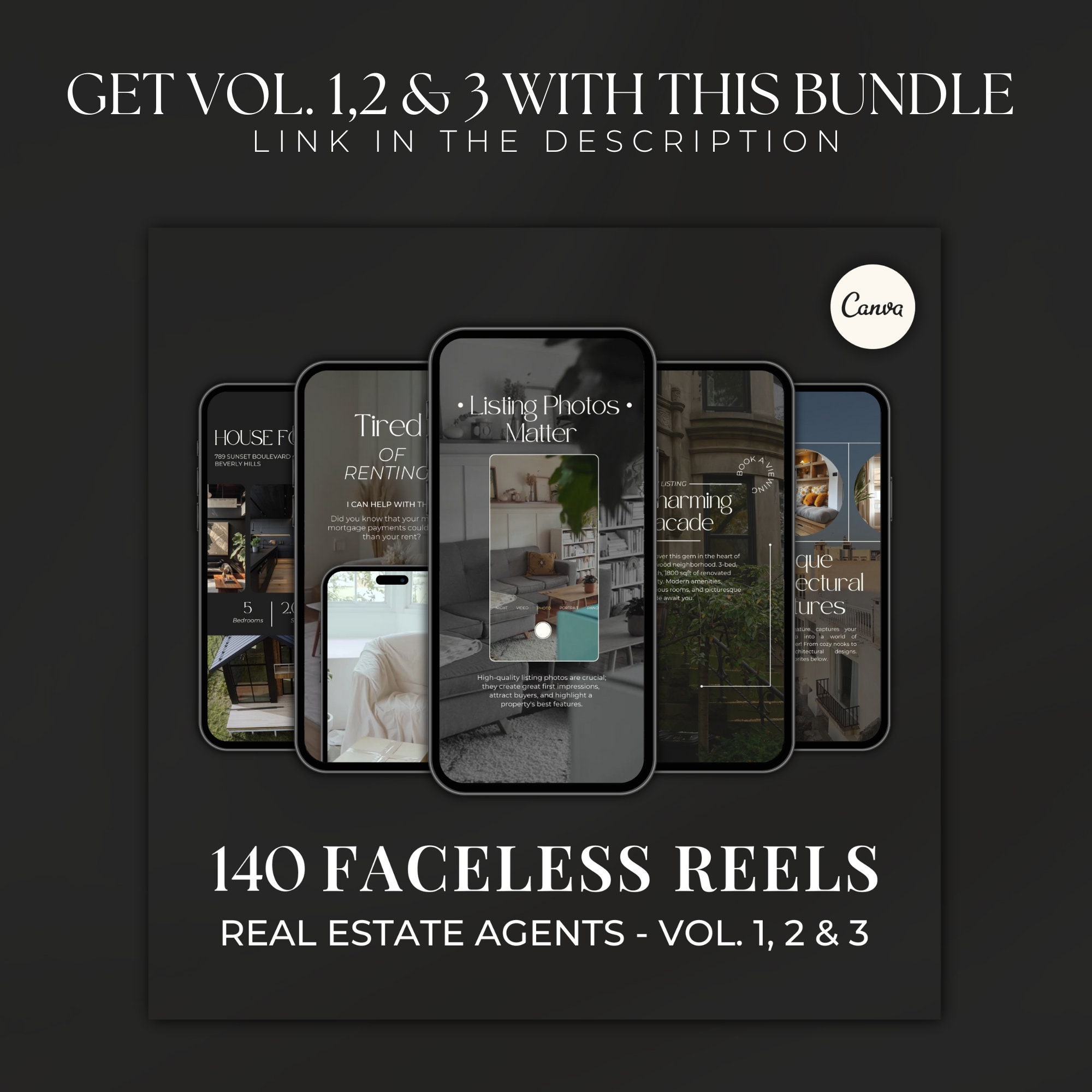 Real Estate Reels Canva Template Realtor Marketing Instagram Reels Real Estate Reels Canva Template Realtor Marketing Instagram Reels