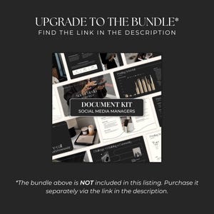 Social Media Account Canva Template, Digitales Marketing Template für Social Media & Virtuelle Assistenten, Coaching Templates FC01 Bild 8