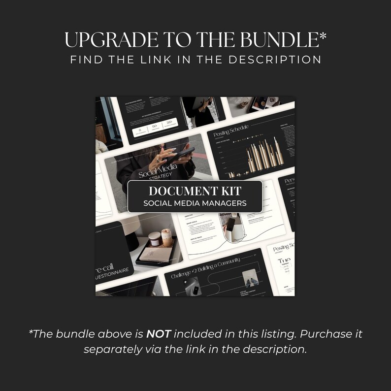 Social Media Account Canva Template, Digitales Marketing Template für Social Media & Virtuelle Assistenten, Coaching Templates FC01 Bild 8