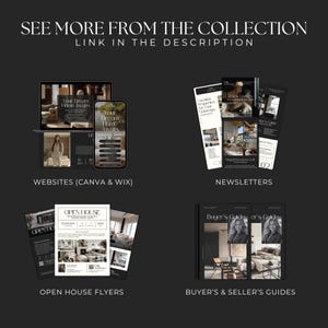 Real Estate Instagram Posts, Carousels & Stories - Social Media Canva Templates for Real Estate Agents, Realtor Marketing SI01 image 10
