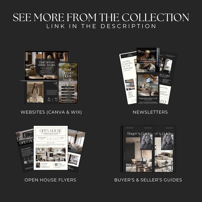 Real Estate Instagram Posts, Carousels & Stories - Social Media Canva Templates for Real Estate Agents, Realtor Marketing SI01 image 10