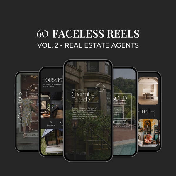 Modelo de Reels para Imobiliárias no Canva, Marketing para Corretores de Imóveis, Vídeos Reels para Instagram, Reels sem Rosto, Posts para Redes Sociais, Marketing Digital SI01