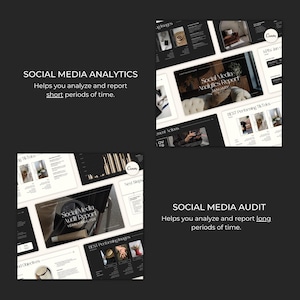 Plantilla de kit de gestión de redes sociales para Canva, plantillas de marketing digital para asistentes virtuales, plantillas de coaching, planificador de contenido FC01 imagen 7