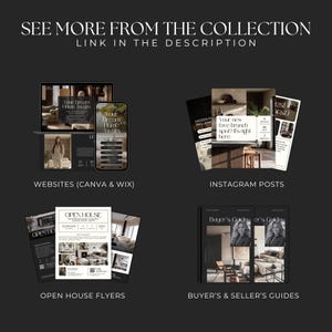 Real Estate Newsletter Template for Canva, Realtor Marketing, Email Marketing, Faceless Marketing, Mailchimp Email Template SI01 image 8