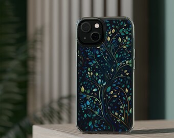 Pretty Phone Case Cool Flower Art - Vivid Pretty Floral Pattern iPhone 14 13 12 11 Pro Max Samsung S22 Cover Galaxy Art Lover Gift