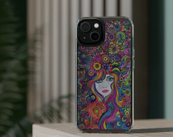 Psychedelic Vibes Phone Case - 60s Inspired Artwork for iPhone & Samsung