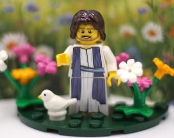 Do Not Be Anxious... Rather Seek First The Kingdom – Custom LEGO® Minifigure Set – Inspirational Christian Gift Based on Matthew 6:25-34