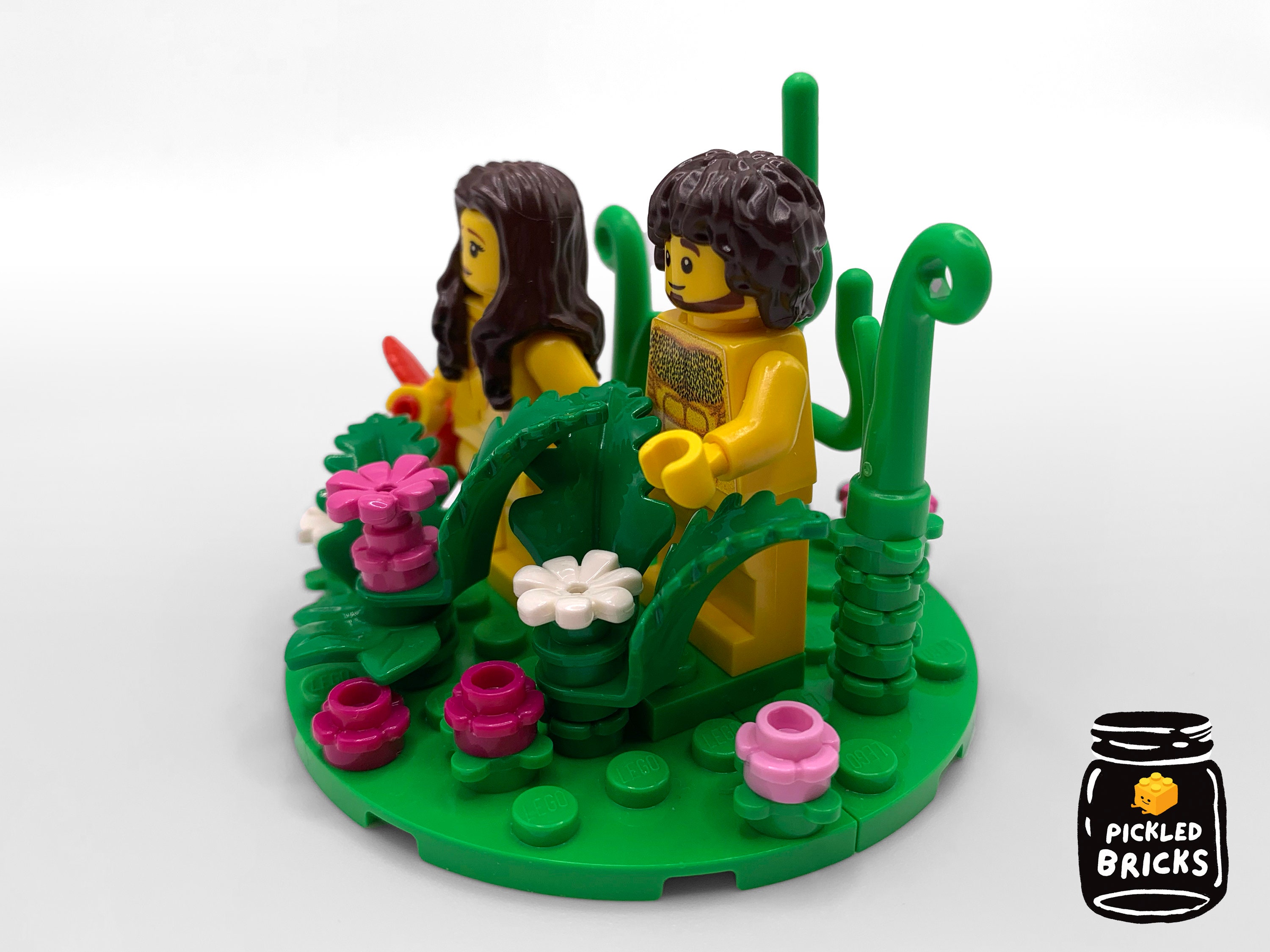 Adam & Eve – Custom LEGO® Minifigure Set – Adorable Visual Reminder of ...