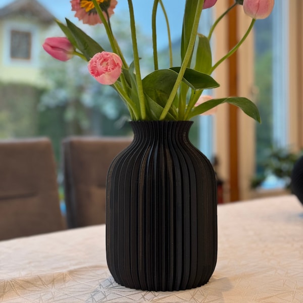 Vase/ Dekovase / "Pluto" / 3D-Gedruckt