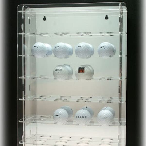 Vitrine für 28 Golfbälle