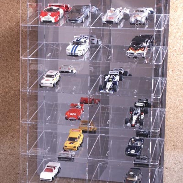 Vitrine für 24 SLOTCARS