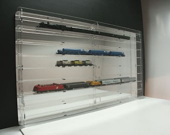 Vitrine für Modelleisenbahnen Spur N