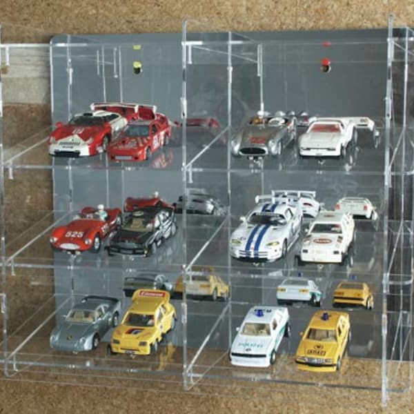 Vitrine für 12 SLOTCARS