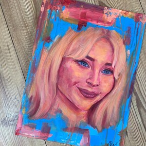 Sabrina - Original Acrylic Painting