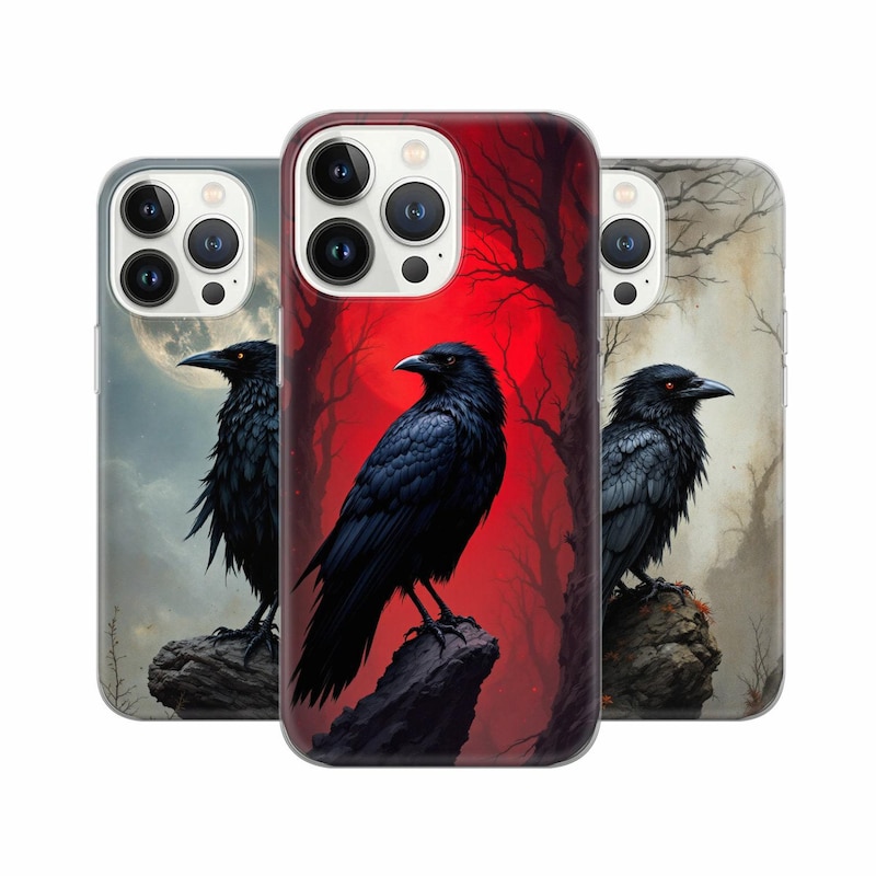 Raven iPhone Case Etsy