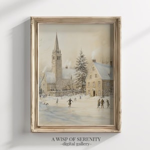 Ice Skating Old Town - Etsy